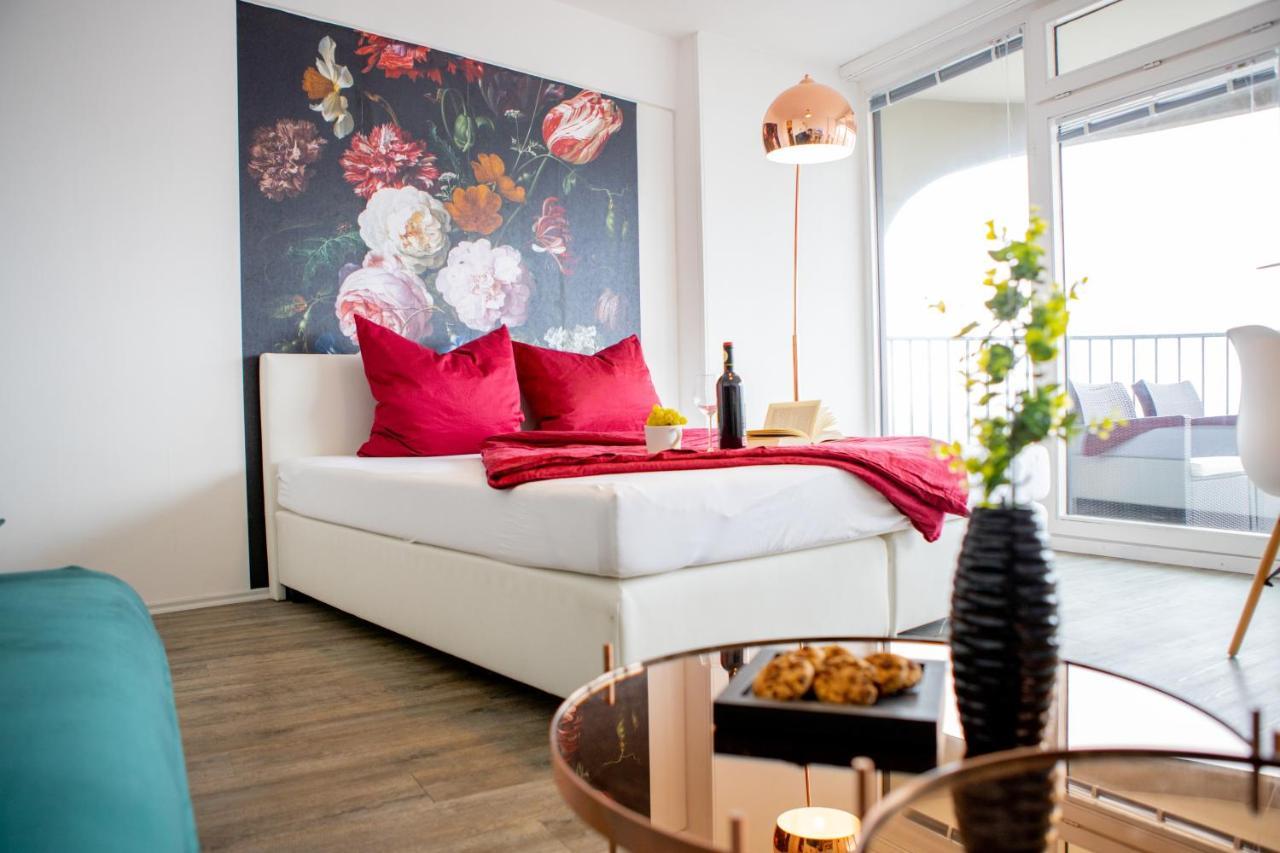 Modernes Apartment Mit Tollem Blick Ueber Die Stadt Augsburg Exteriér fotografie